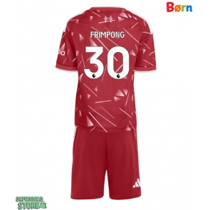 Liverpool Jeremie Frimpong #30 Replika Babytøj Hjemmebanesæt Børn 2026-27 Kortærmet (+ Korte bukser)